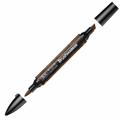 Маркер художественный "Brush", сиена жженая Маркер художественный "Brush", сиена жженая